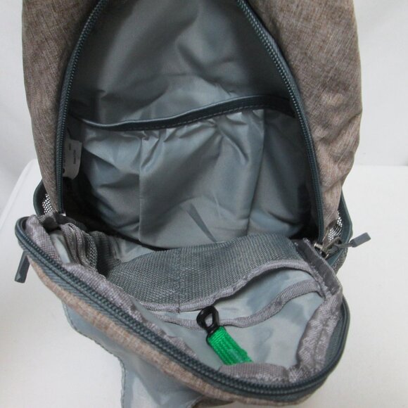 WATERFLY Crossbody Sling Backpack Bag Travel Hiking Chest Daypack canvas adjust - Picture 9 of 12